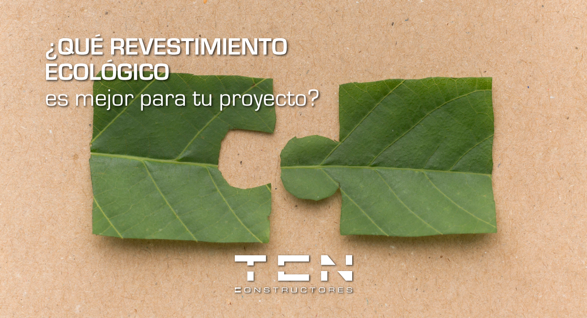 Elige el revestimiento ecológico más adecuado